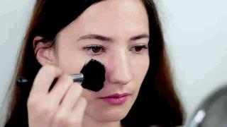 如何让自己的鼻子变得更好看,单眼皮鹅蛋脸鼻子小巧