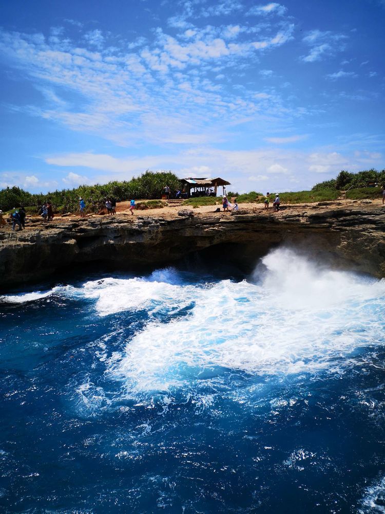 巴厘区蓝梦岛,蓝梦岛的海水超级美