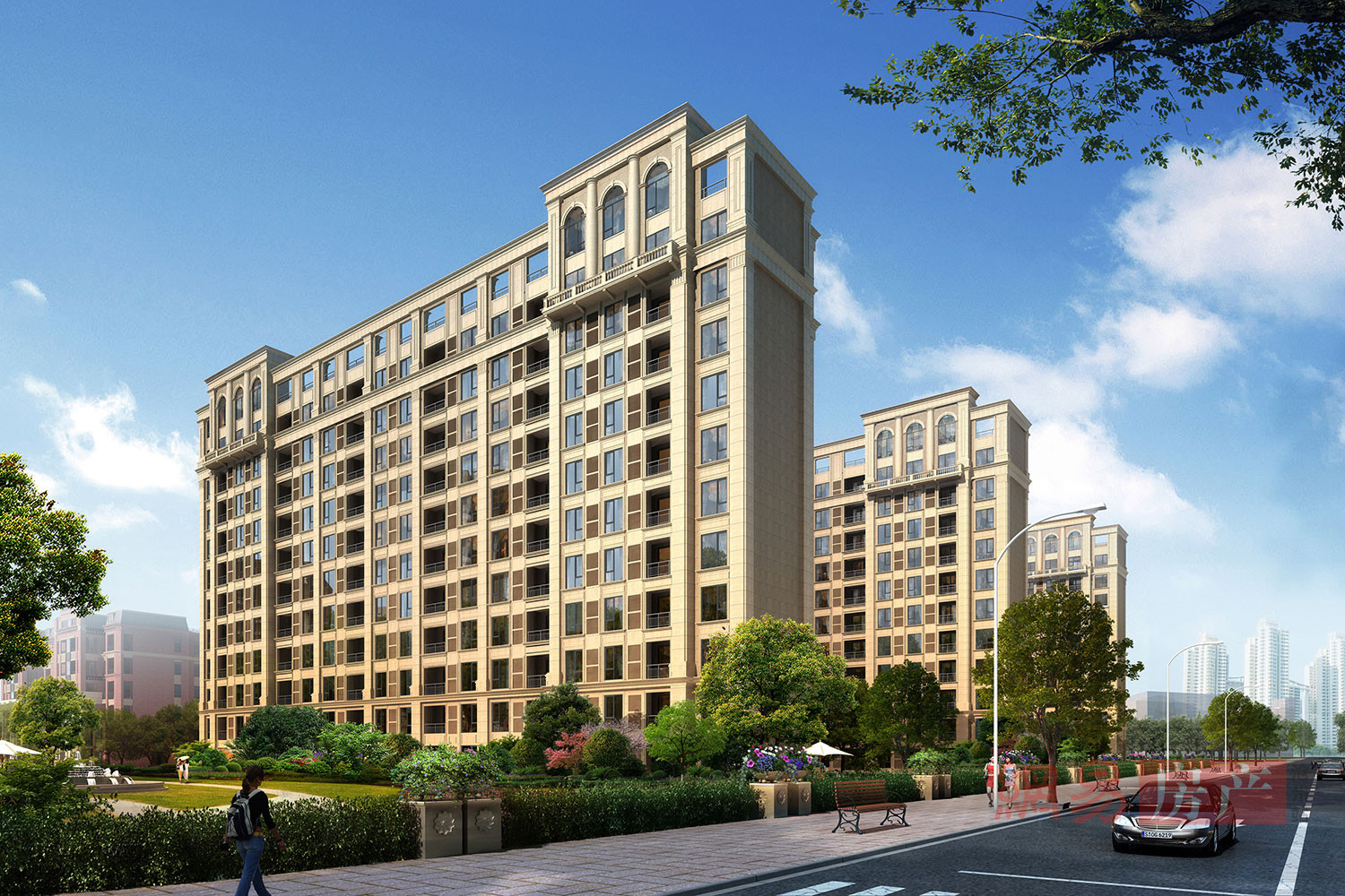 信友城市之光,信友城市之光楼下的饭店