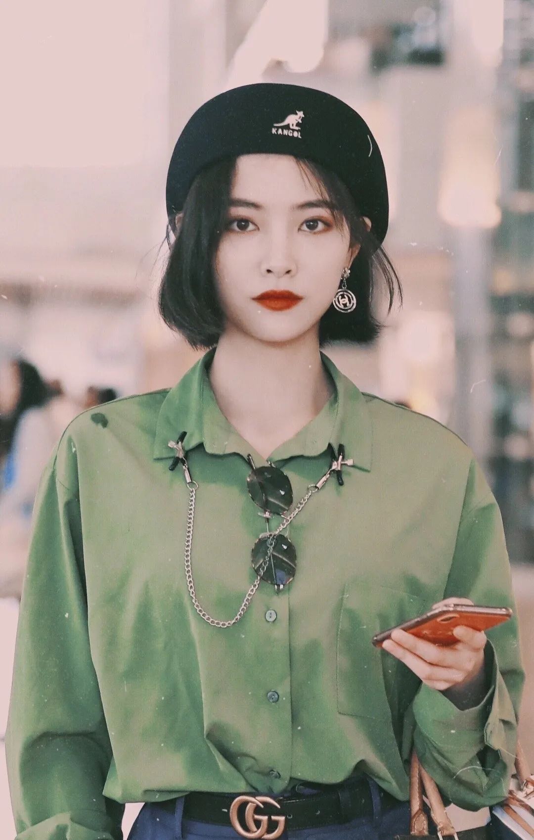 jennie甜酷风穿搭,jennie新造型lisa同款穿搭