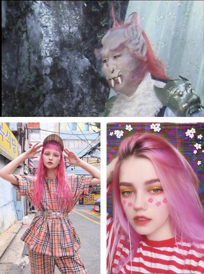 盘点那些明星好看的发色,西游记四大龙王发色