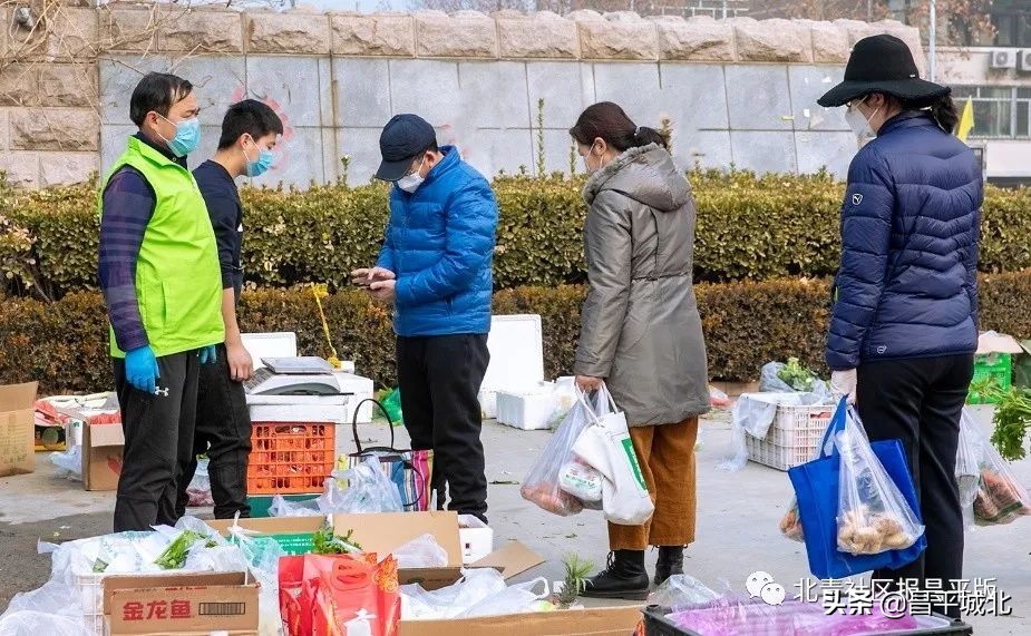 昌平区城北街道松园社区：做社区食材“代购”，这支*党**员队伍太给力！