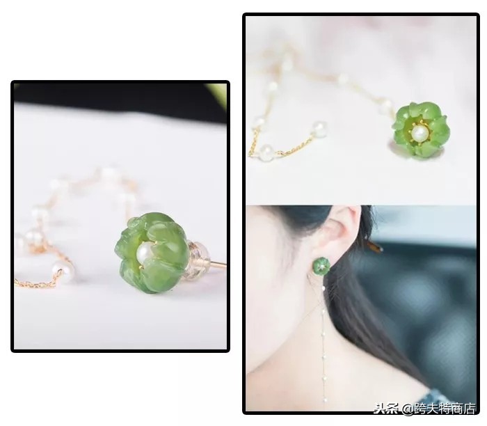 珍珠耳钉宋慧乔牛仔同款,宋慧乔同款短发造型