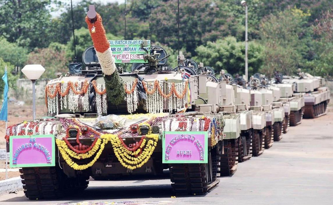 中国200辆坦克,印军坦克和中国坦克