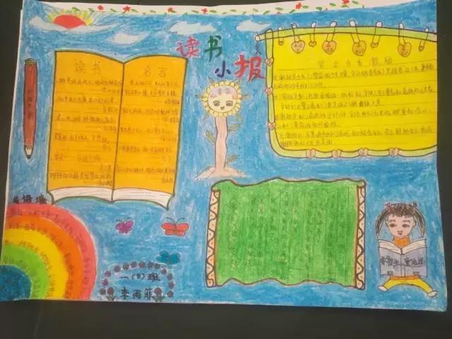 三年级下册语文传统节日的手抄报,三年级下册语文关于读书的手抄报