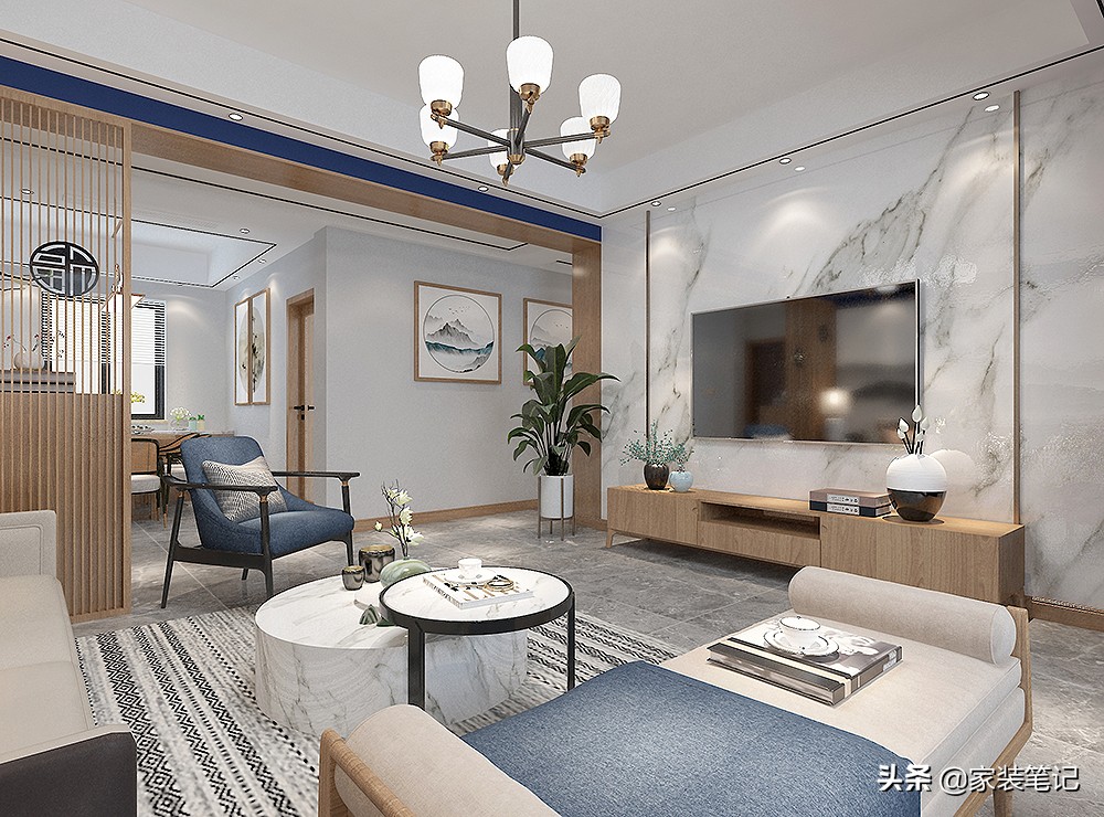 中式这样装，让人一见倾心，整洁到“一尘不染”，让人觉得很舒服