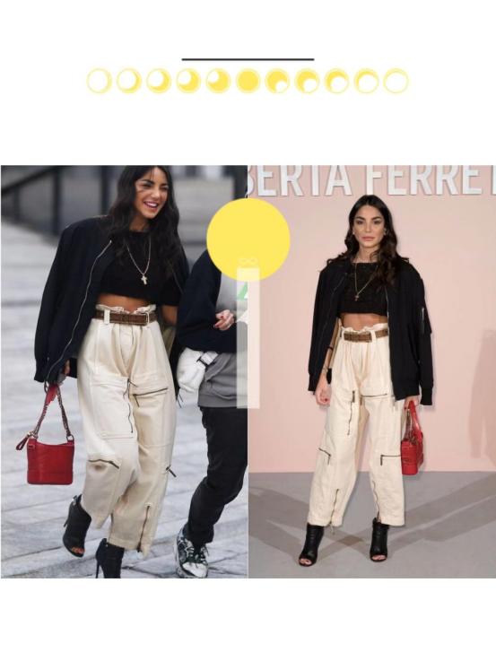 今年流行的纸袋裤怎么穿,新款流行好看显瘦百搭裤