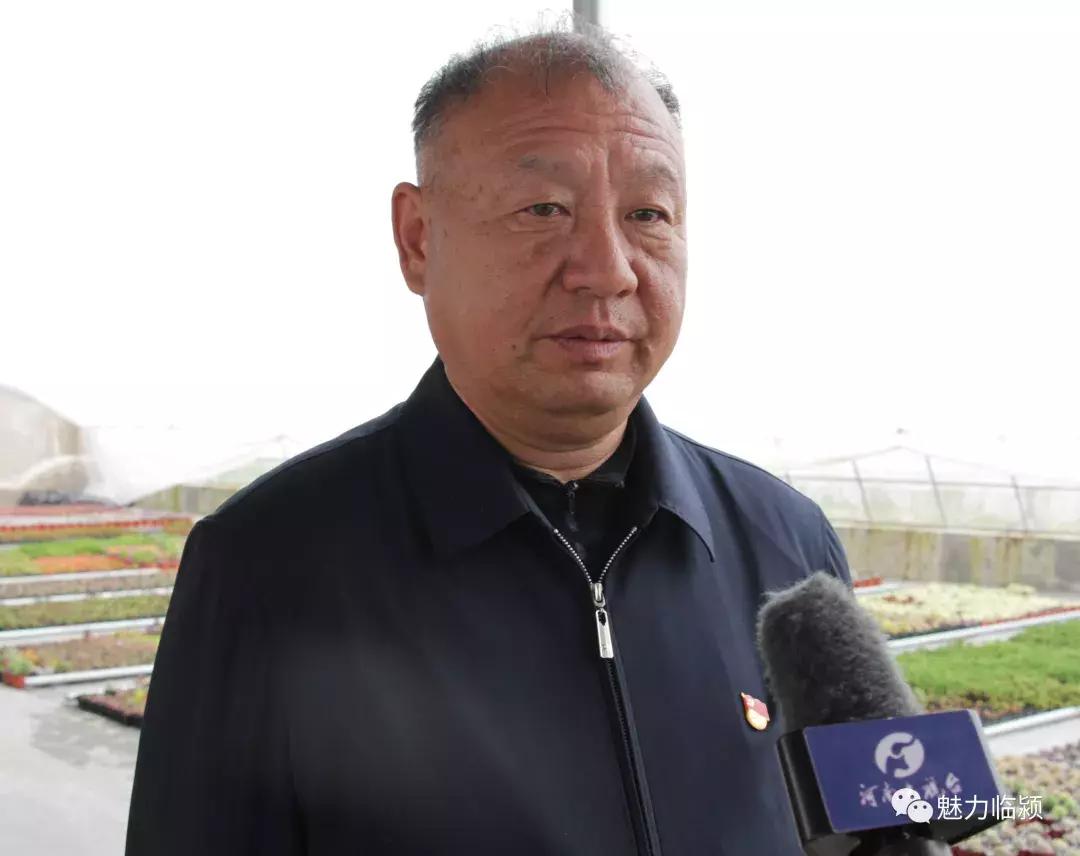 临颍：尚纪安计划5年把刘庄打造成河南最大的花卉种植交易基地