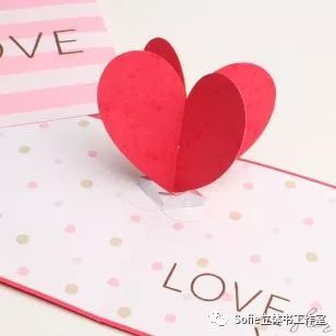 情人节送给女朋友的手工贺卡,七夕节送给女朋友的立体贺卡
