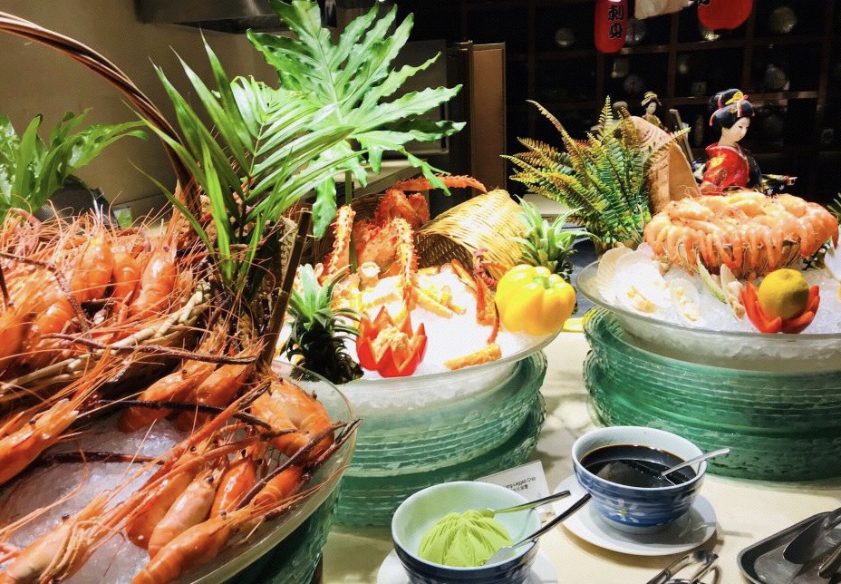 日航酒店的自助午餐好吗,日航午餐自助