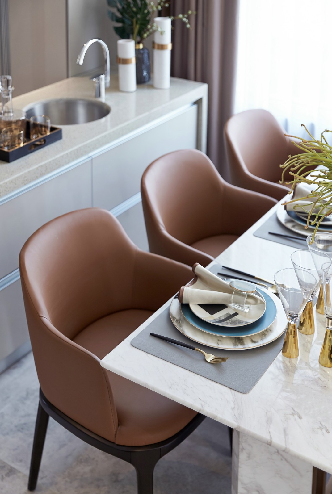 华尔兹之梦，260m²现代时尚风样板间|美致家居设计-欧模网