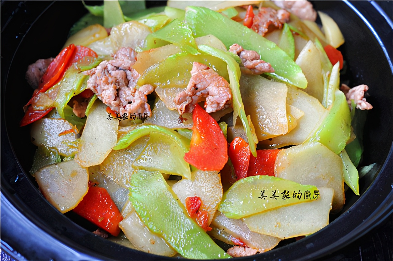 3种素菜一锅炒经济实惠简单美味,这三种菜一起炒简直好吃到没话说