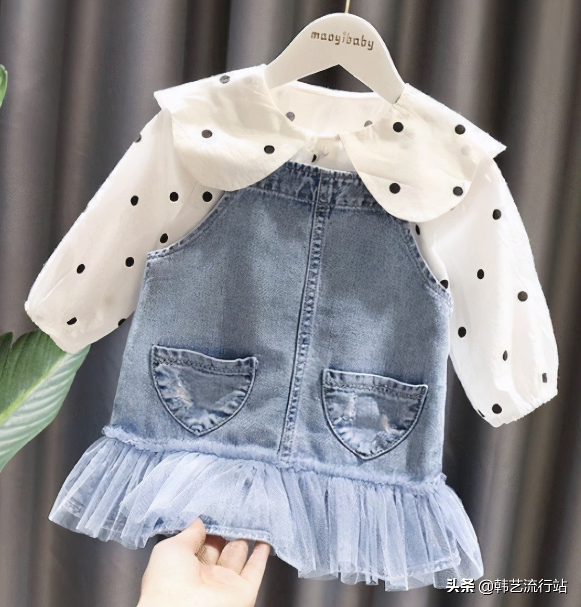 别愁，童装设计师，我为你提供一系列2021秋冬韩版童装牛仔新样衣