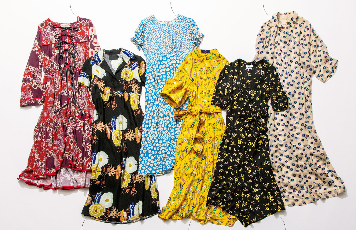 夏天鲜艳的花丛中穿什么裙子好看,夏天穿什么颜色的裙子好看