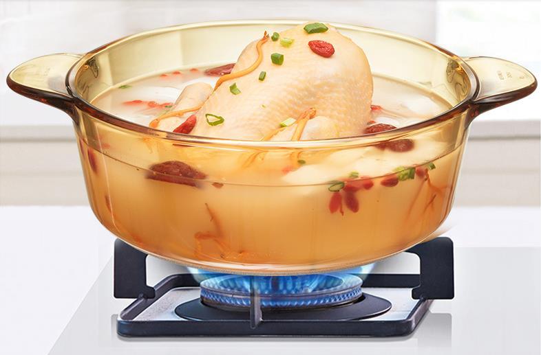 玻璃琥珀锅耐高温明火,明火琥珀锅