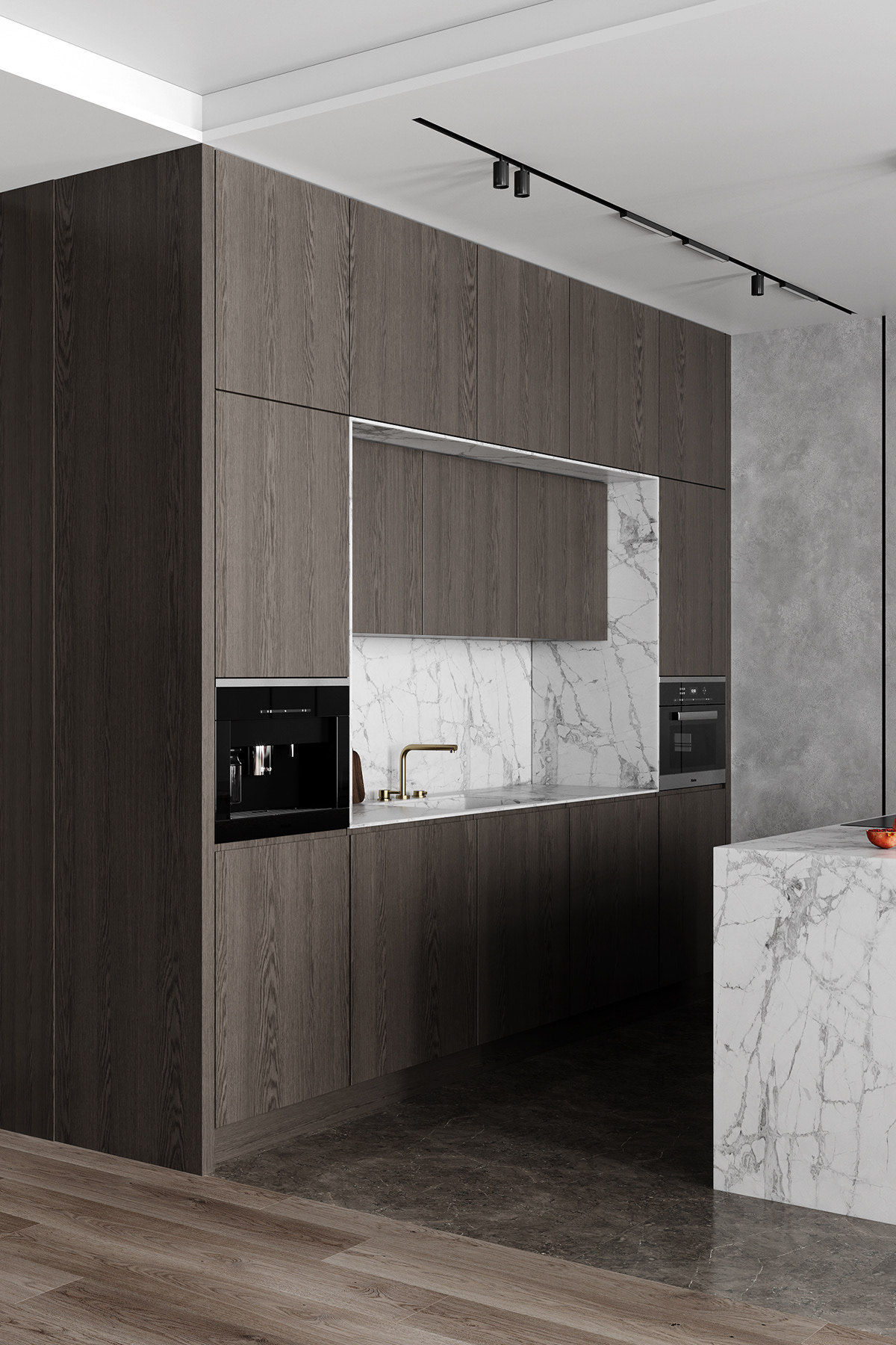 轻奢风格干净的空间,轻奢原木风装修高级感