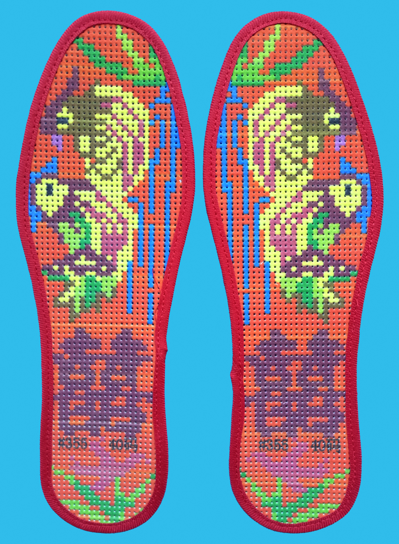 绣花鞋垫的由来,漂亮的绣花鞋垫