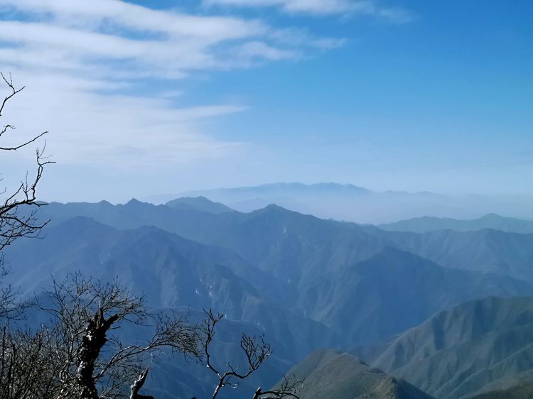 20201101惊悚之行~首阳山大坪梁单日横穿+原返