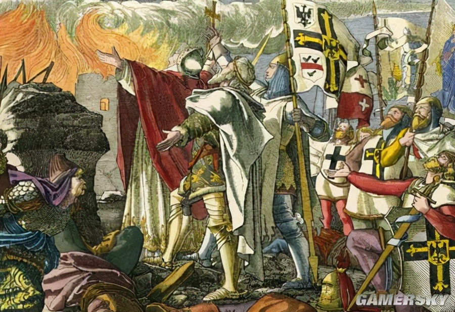 中世纪三大骑士团的由来,三大骑士团的真实历史