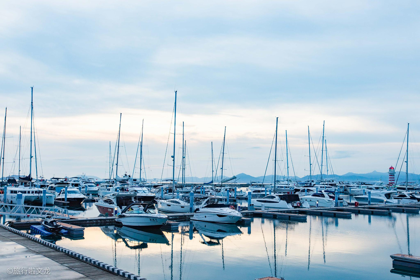三亚的清晨和晚上,三亚的黄昏美不胜收
