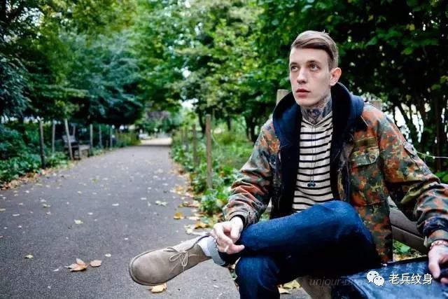 世界第一纹身模特,法国著名纹身模特