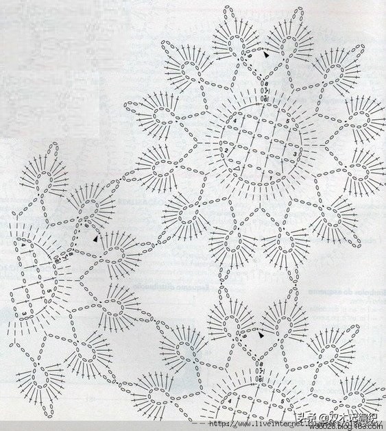 手工钩针毛线沙发巾桌布台布,精致唯美的细蕾丝钩针镂空花桌布