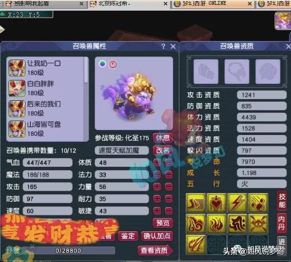 梦幻西游浩文双普陀,梦幻西游浩文服战视频