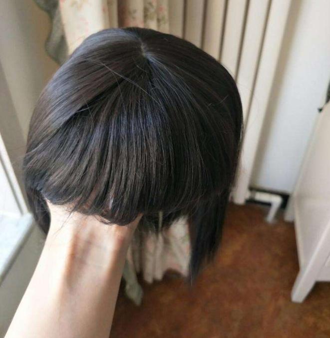 头顶有白发不染留什么发型好看,有白发怎么补染头发