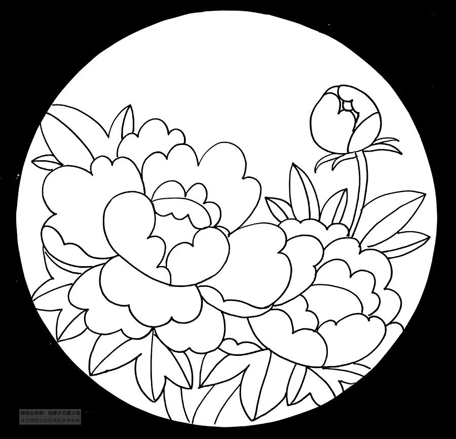 中国风画儿童画教程,色彩儿童画入门教程