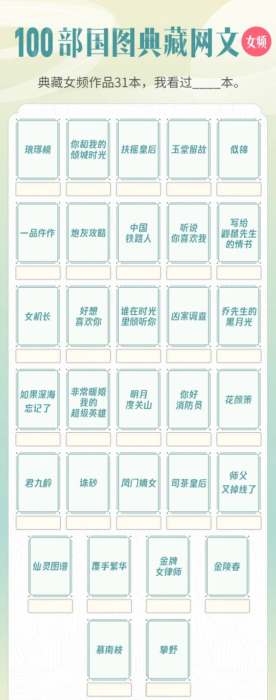 100部被国家图书馆永久收藏的神级小说，雪中、遮天均落榜！