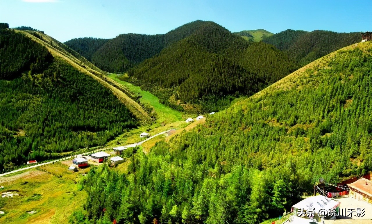 甘肃十大名山地图分布,甘肃十大名山