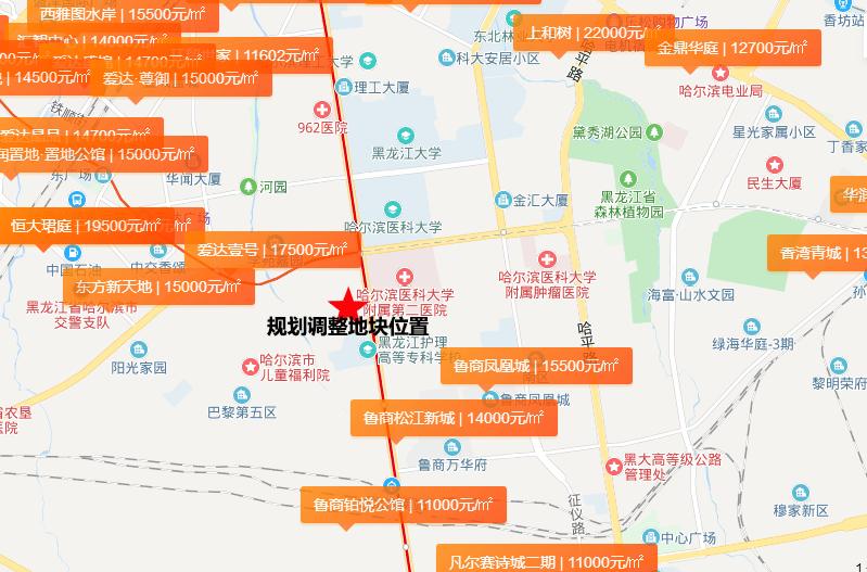 学府路新地块,学府路片区开发