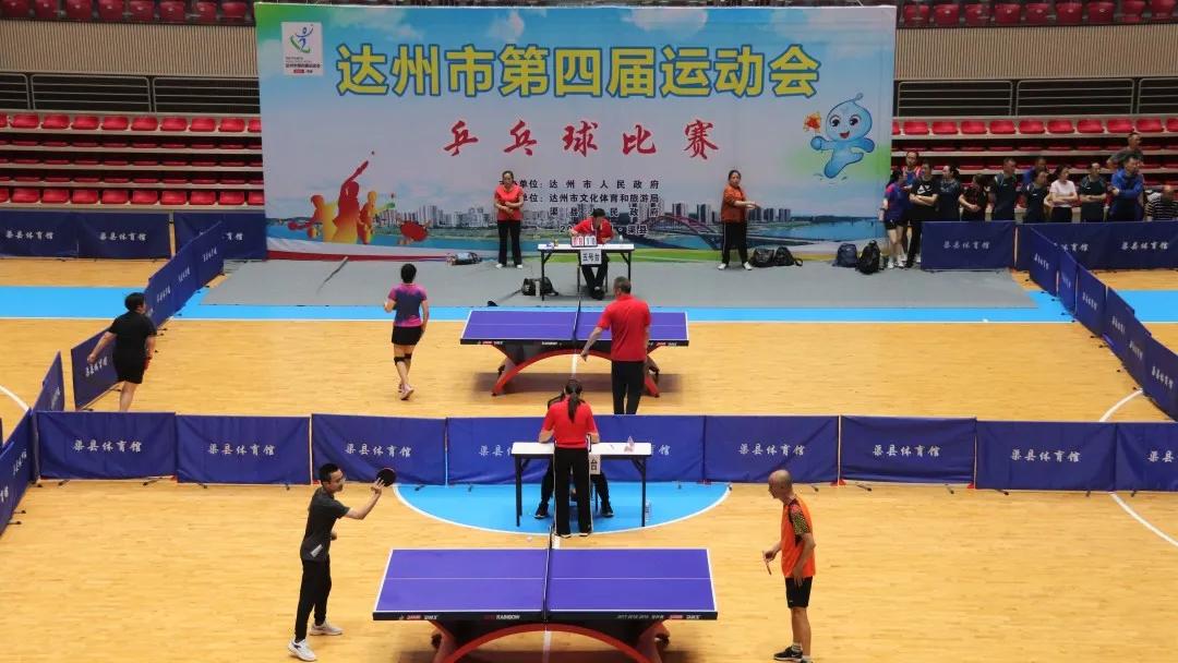 达州四年一届运动会,达州市的第四届市运会