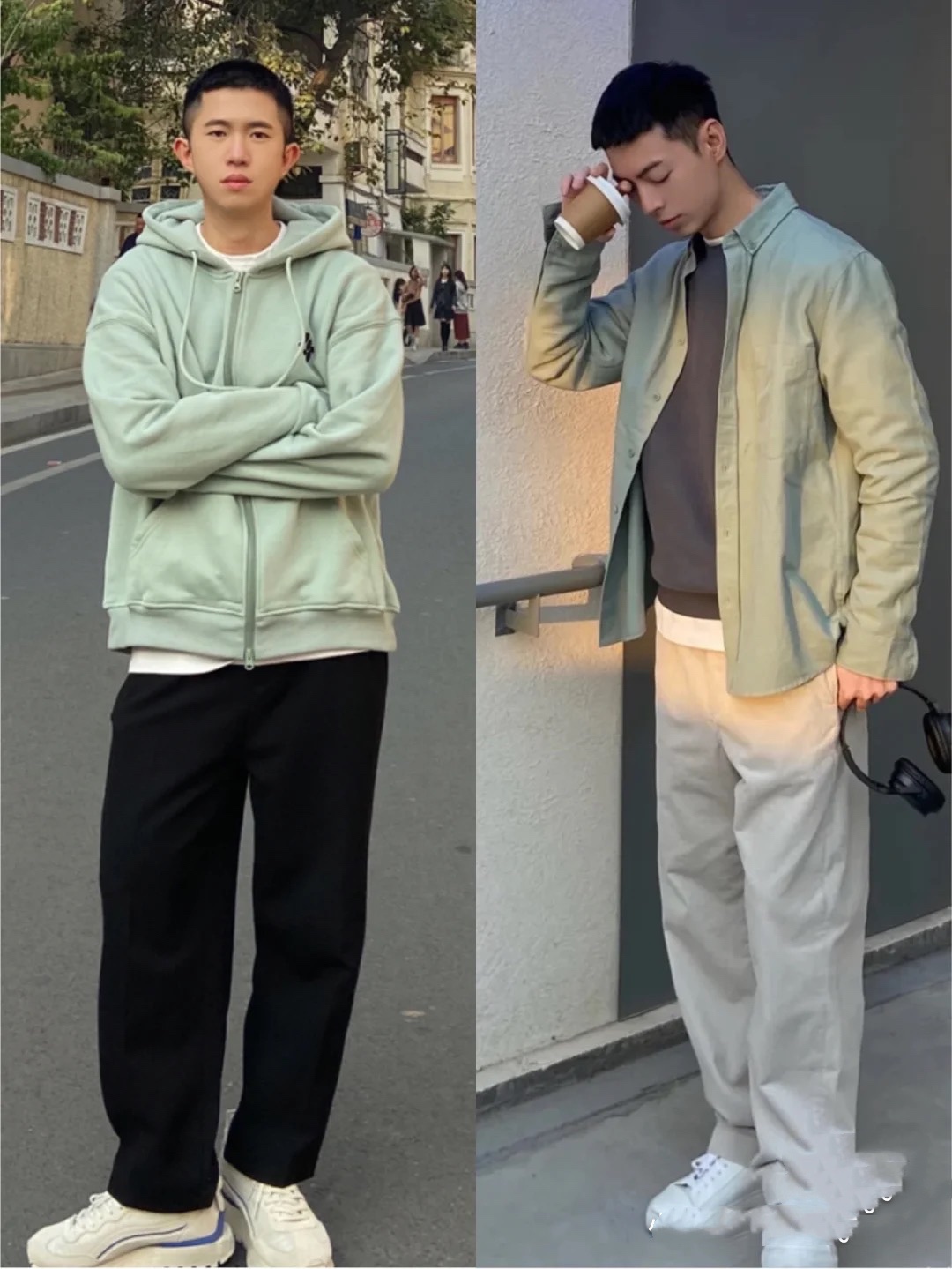 170腿短的男生怎样穿搭,170斤175cm腿短的男生穿搭