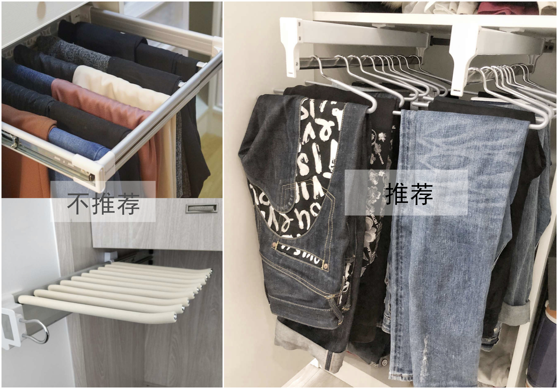 柜子衣服怎么收纳看着整齐,怎么收纳衣服一目了然