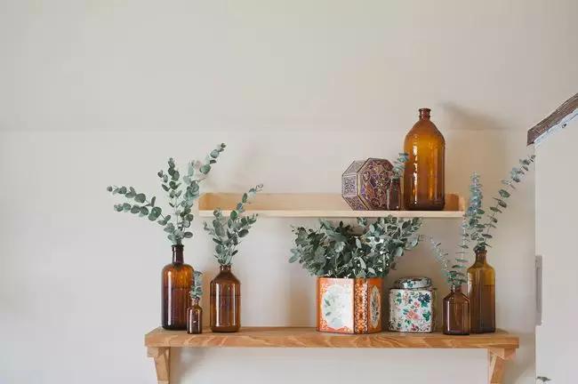 家庭药瓶花瓶插花教程,药瓶子插花