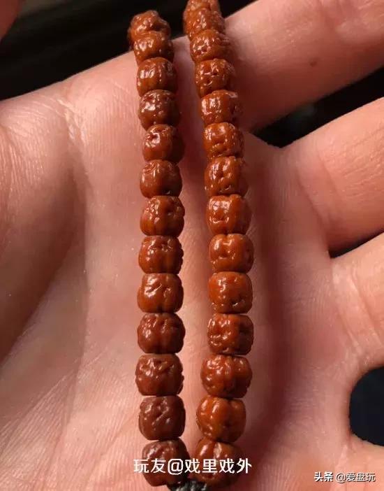 最难盘上色的手串,后期可以盘黑的手串