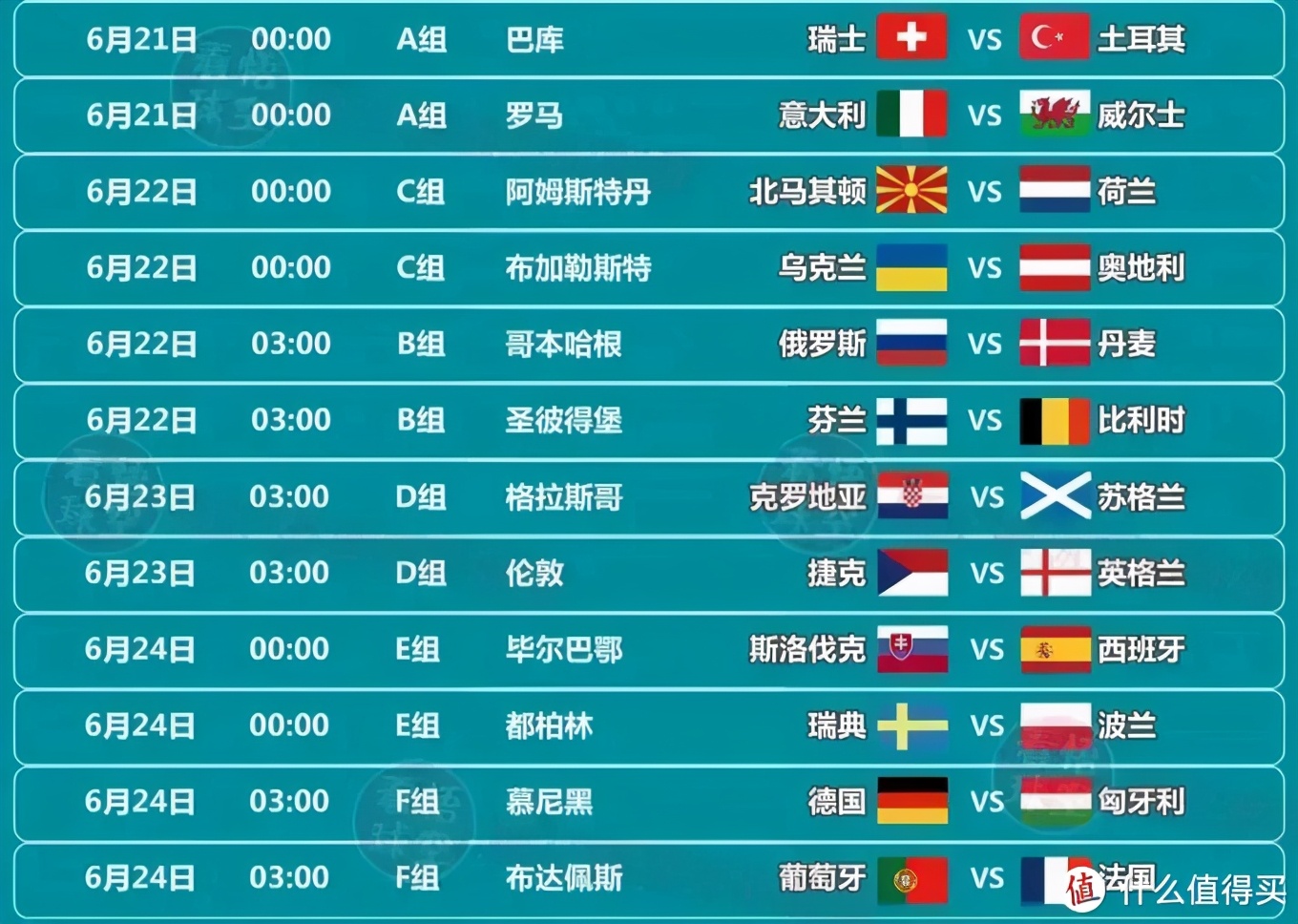 欧洲杯2020直播时间,欧洲杯直播指南最新