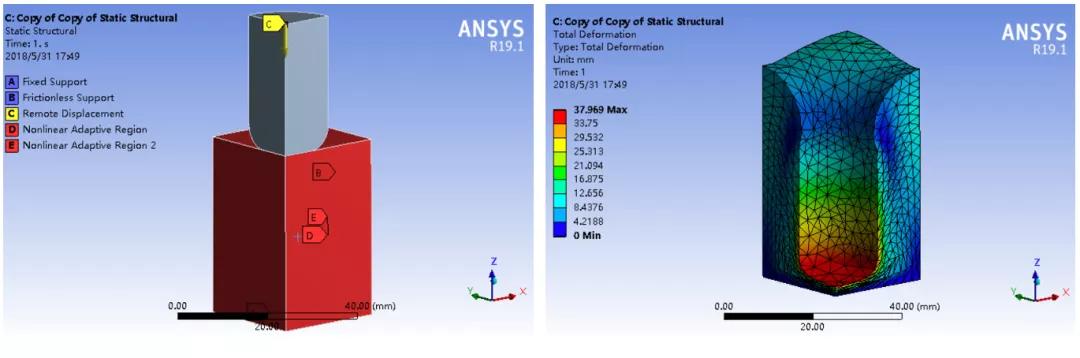 橡胶弹性模量试验视频,橡胶仿真压缩分析的方法