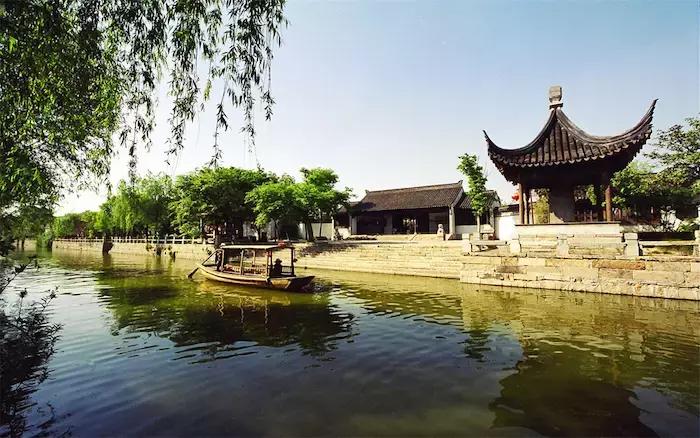 木渎古镇藏在闹市中的江南名镇,苏州木渎小众古镇