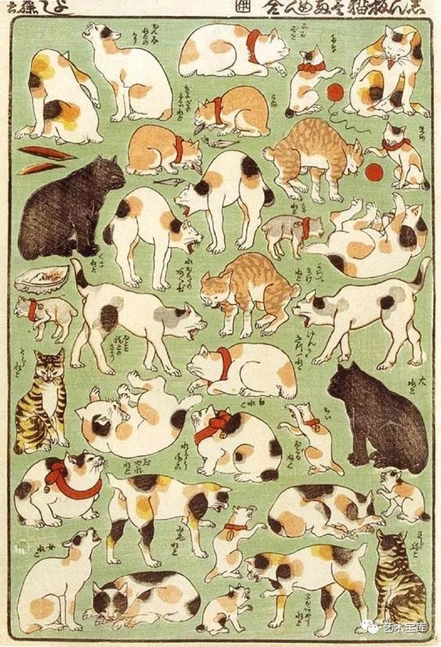 歌川国芳浮世绘中的源氏物语,西方美术史的画家