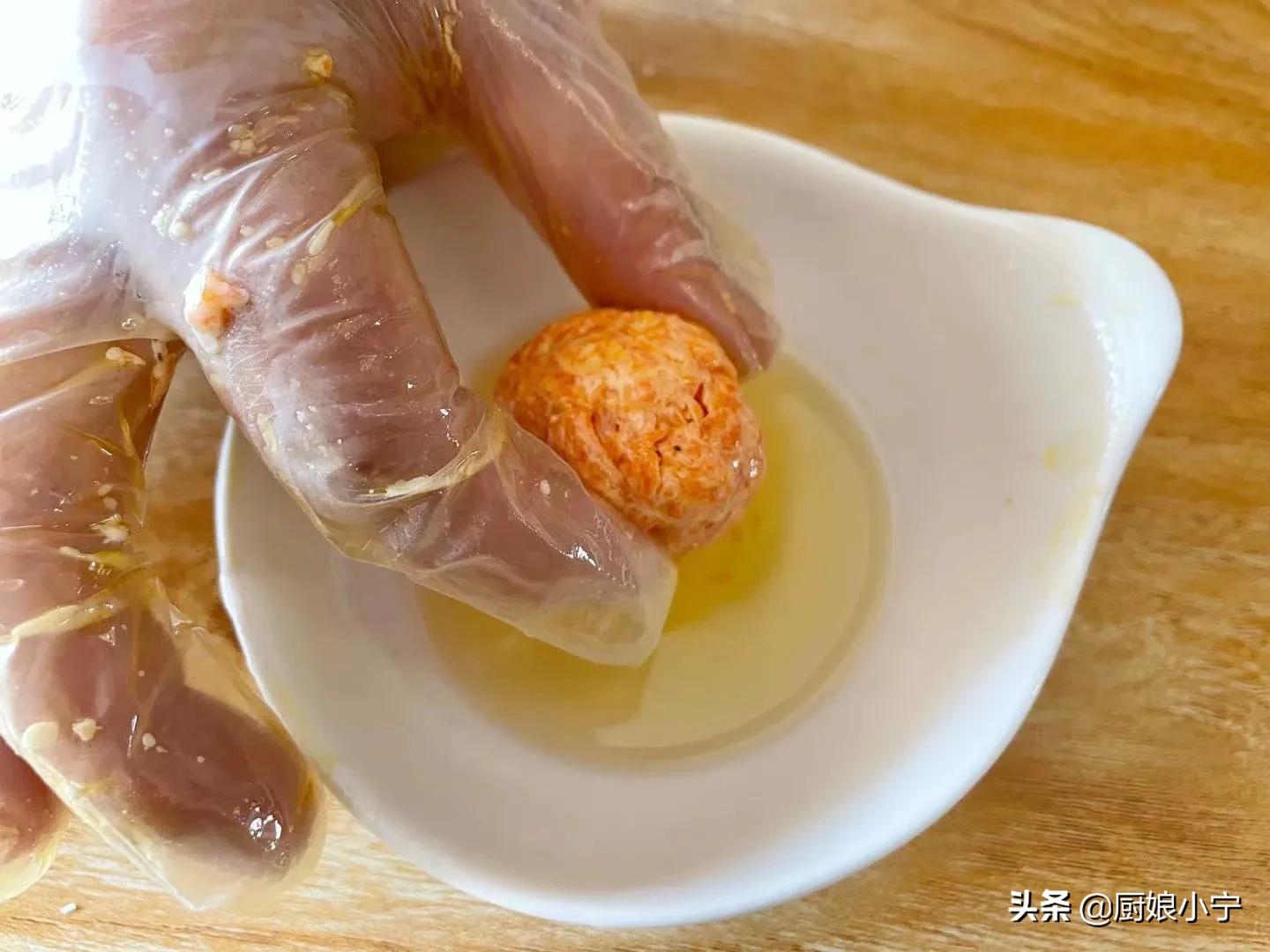 我家丸子,家常素丸子酥脆美味