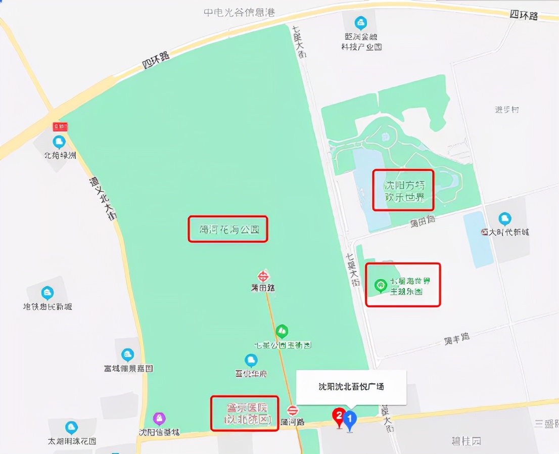 沈北吾悦广场和沈北万达广场谁大,沈北万达广场对比吾悦