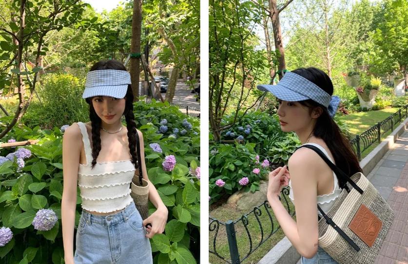 油头帽夏季,适合遮短发油头的帽子