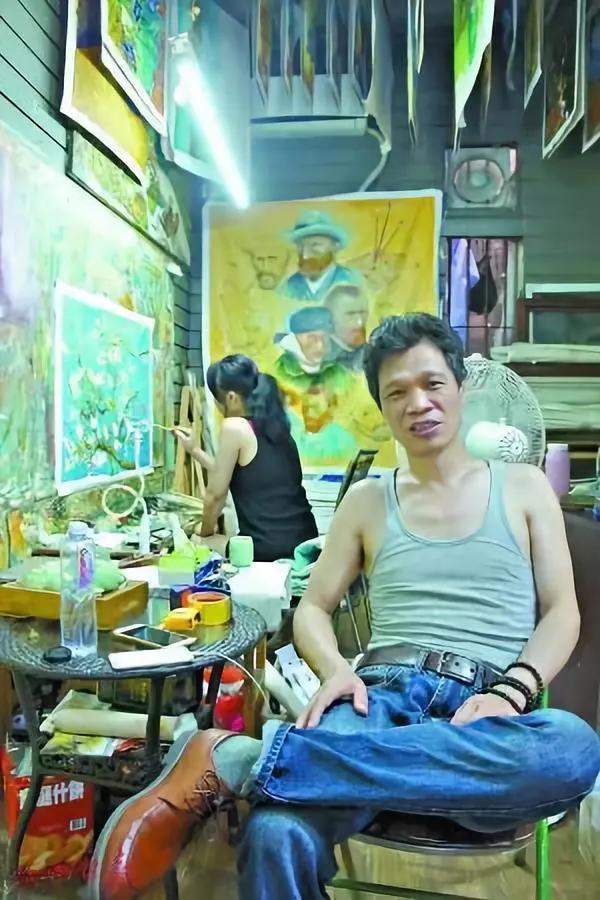 中国最大的仿制油画,高仿的赝品画