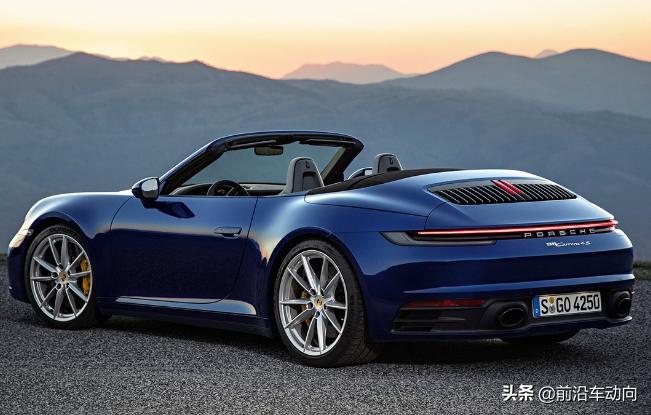 全新保时捷911敞篷版2023款顶配,保时捷911敞篷四座最新款提车
