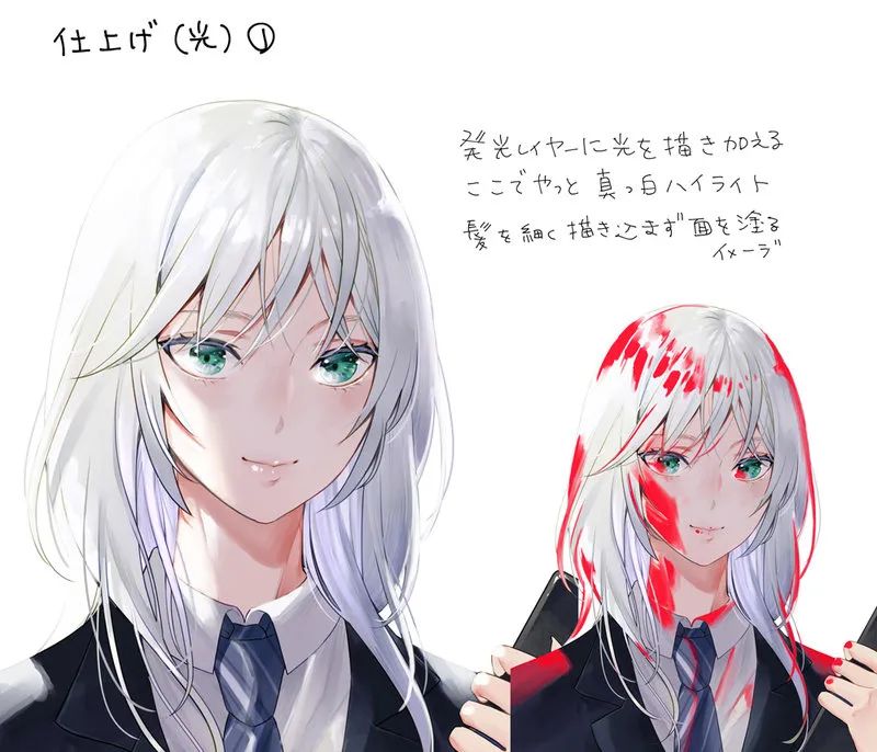 绘画教程指绘头发,作画教程简单