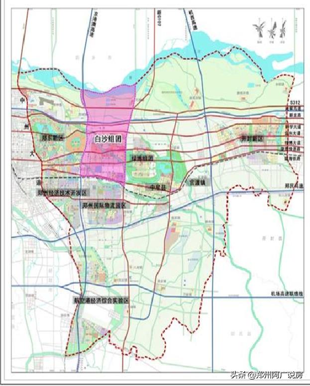 郑东新区白沙片区房,郑东新区白沙组团前景