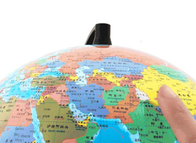 最权威的ar地球仪,ar地球仪惊艳孩子