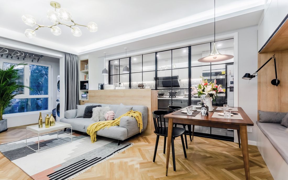 网红玻璃门推荐,网上爆火的黑框玻璃门